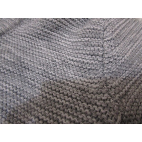 Little Me Marled Hooded Coverall grey and white stripes beautiful knit 6M - Picture 3 of 14